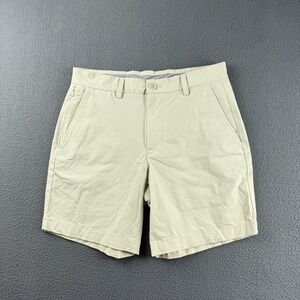 Vineyard Vines Shorts Mens 28 Beige OTG On The Go Performance Stretch Golf Chino